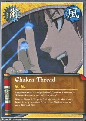 Chakra Thread - J-554 - Common Naruto: Foretold Prophecy