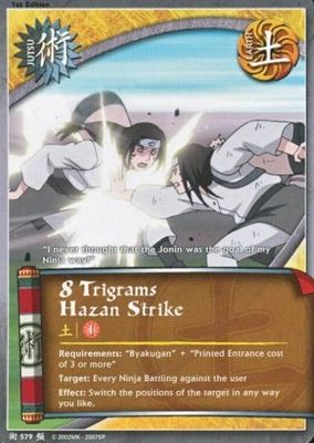 8 Trigrams Hazan Strike - J-579 - Common Naruto: Foretold Prophecy