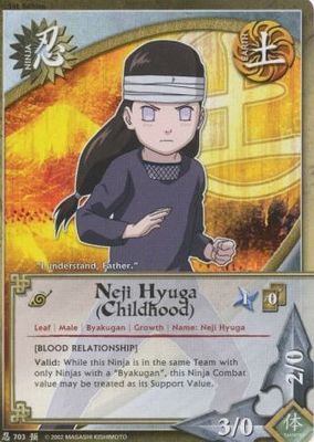 Neji Hyuga (Childhood) (Blood Relationship) - N-703 - Common Naruto: Foretold Prophecy