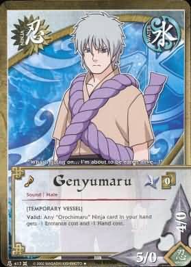 Genyumaru - N-417 - Uncommon Naruto: Approaching Wind