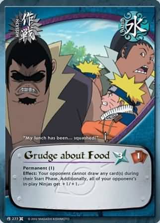 Grudge about Food - 277 - Common Naruto: The Chosen
