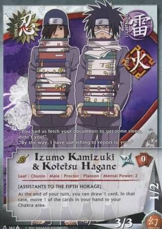 Izumo Kamizuki &amp; Kotetsu Hagane - 362 - Common Naruto: Lineage of the Legends