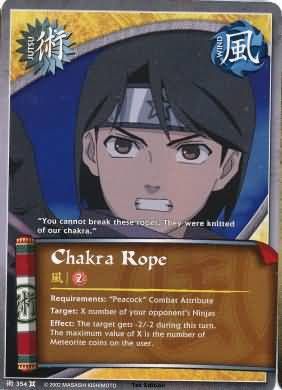 Chakra Rope - J-354 - Common Naruto: Approaching Wind