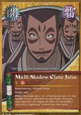 Multi Shadow Clone Jutsu - 324 - Common Naruto: Lineage of the Legends