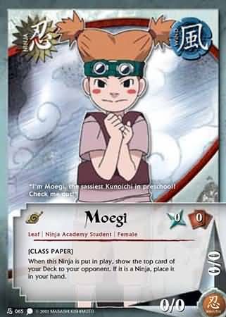 Moegi - N-065 - Common Naruto: Coils of the Snake