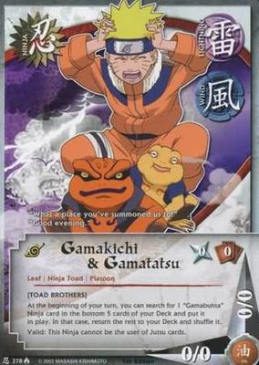 Gamakichi &amp; Gamatatsu - 378 - Common Naruto: Lineage of the Legends