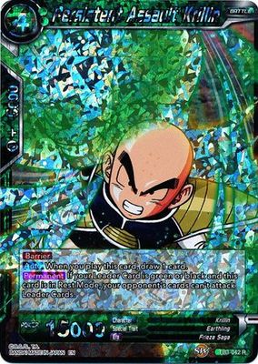 Persistent Assault Krillin - TB3-042 - Rare Clash of Fates Foil Singles