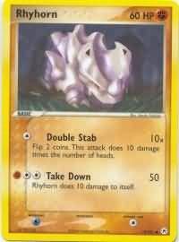 Rhyhorn - 70/101 - Common Ex Hidden Legends Singles