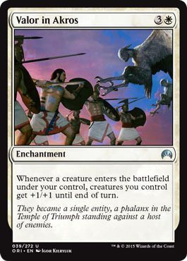 Valor in Akros 039/272 - Magic Origins Singles (Español)
