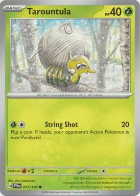 Tarountula - 017/198 - Common Scarlet &amp; Violet (Base Set) Singles