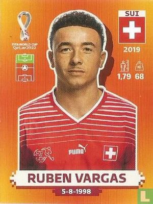 Ruben Vargas SUI19  Panini/ FIFA World Cup Qatar 2022