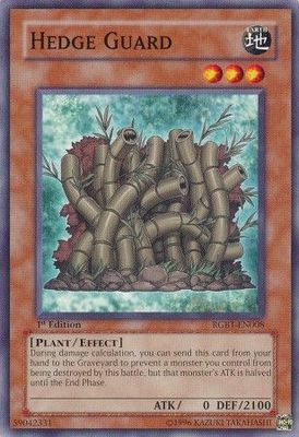 Hedge Guard - RGBT-EN008 - Common 1st Edition Raging Battles [RGBT] 1st Edition Singles