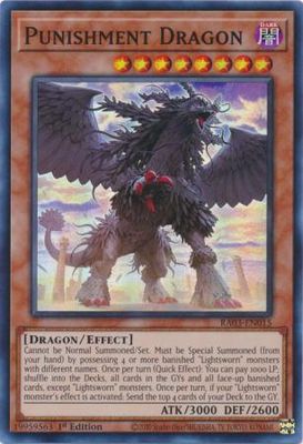 Punishment Dragon - RA03-EN015 - Super Rare 1st Edition Quarter Century Bonanza 1st Edition Singles