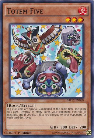 Totem Five - MP17-EN088 - Common 1st Edition 2017 Mega-Tins 1st Edition Singles