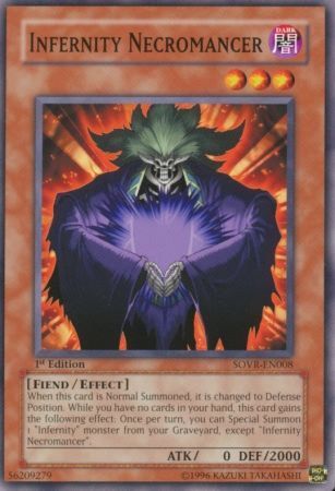 Infernity Necromancer - SOVR-EN008 - Common 1st Edition Stardust Overdrive [SOVR] 1st Edition Singles