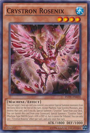 Crystron Rosenix - INOV-EN020 - Common Unlimited Invasion Vengeance Unlimited Singles