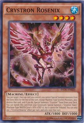Crystron Rosenix - INOV-EN020 - Common Unlimited Invasion Vengeance Unlimited Singles