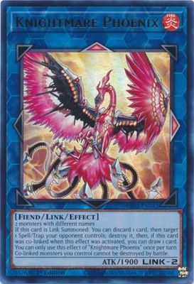 Knightmare Phoenix - RA03-EN042 - Ultra Rare 1st Edition Quarter Century Bonanza 1st Edition Singles