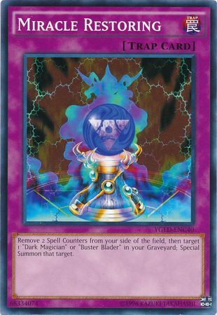Miracle Restoring - YGLD-ENC40 - Common Unlimited Yugi&#39;s Gadget Deck Unlimited (YGLD-ENC)