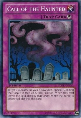 Call of the Haunted - SDOK-EN039 - Common 1st Edition Structure Deck: Onslaught of the Fire Kings [SDOK]