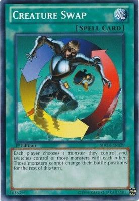 Creature Swap - SDOK-EN029 - Common 1st Edition Structure Deck: Onslaught of the Fire Kings [SDOK]