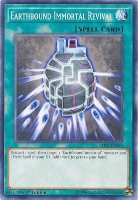 Earthbound Immortal Revival - LED5-EN056 - Common 1st Edition Legendary Duelists: Immortal Destiny Singles