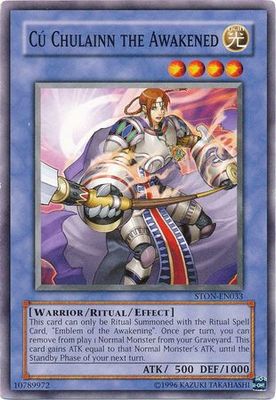 Cu Chulainn the Awakened - STON-EN033 - Common Unlimited Strike of Neos [STON] Unlimited Singles