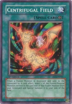 Centrifugal Field - FET-EN045 - Common 1st Edition Flaming Eternity [FET] 1st Edition Singles