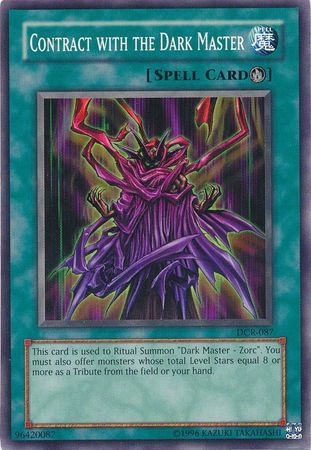 Contract with the Dark Master - DCR-087 - Common Unlimited Dark Crisis [DCR] Unlimited Singles