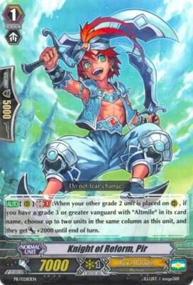 Knight of Reform, Pir - Promo Cards (PR) Promo Cards