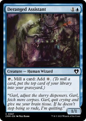 Deranged Assistant 0087 - Commander Masters (CMM)