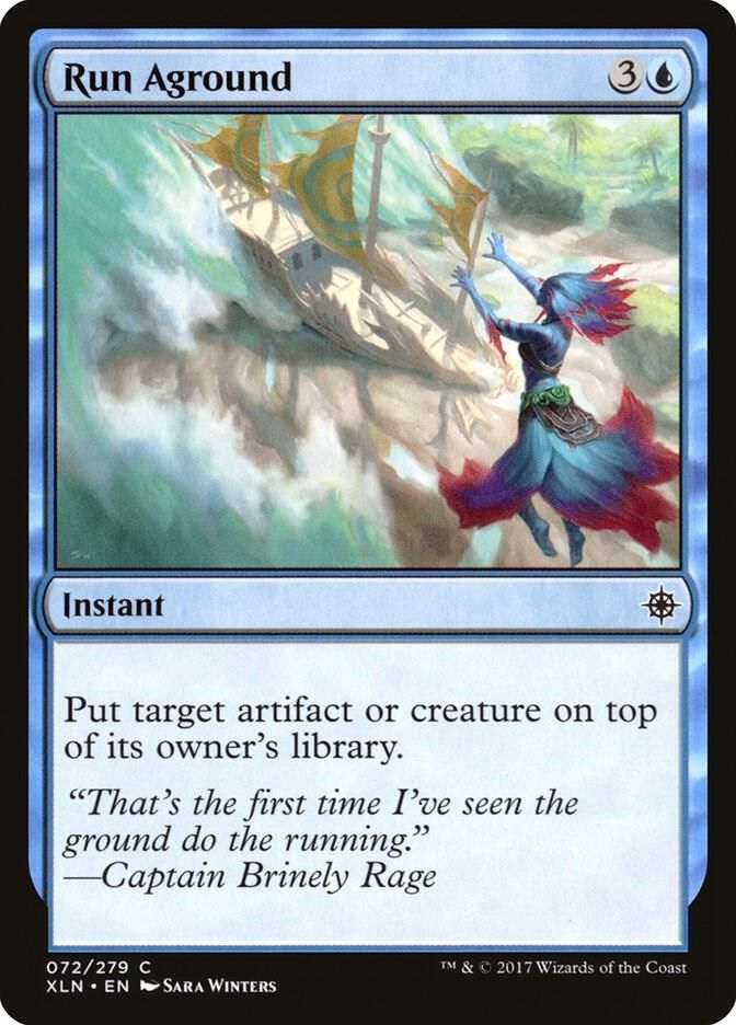 Run Aground 072/279 - Ixalan (XLN)