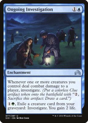 Ongoing Investigation 077/297 - Shadows over Innistrad (SOI) (Español)