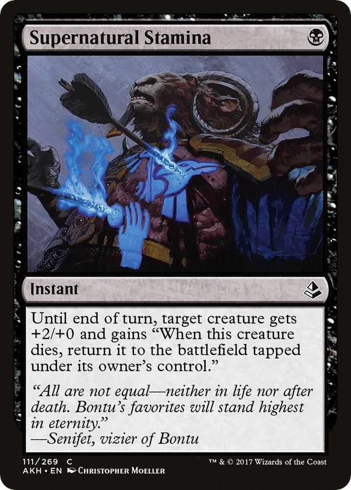 Supernatural Stamina 111/269 - Amonkhet (AKH)