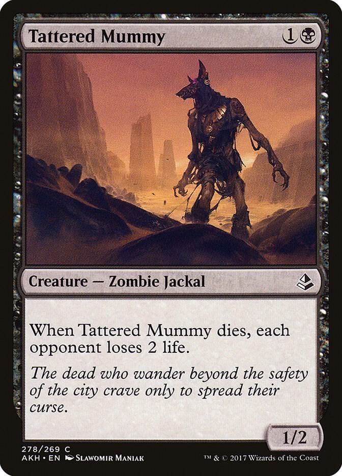 Tattered Mummy 278/269 - Amonkhet (AKH) (Español)