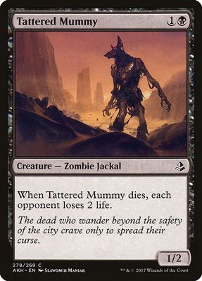 Tattered Mummy 278/269 - Amonkhet (AKH) (Español)
