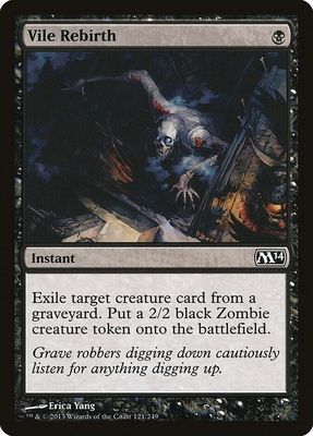 Vile Rebirth 121/249 - Magic 2014 (M14)