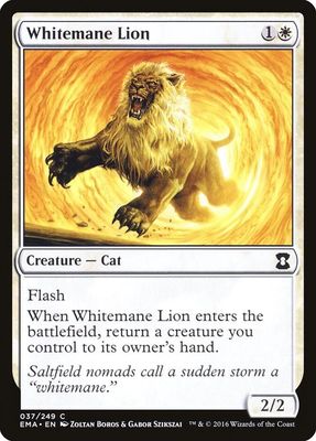 Whitemane Lion 037/249 - Eternal Masters (EMA)