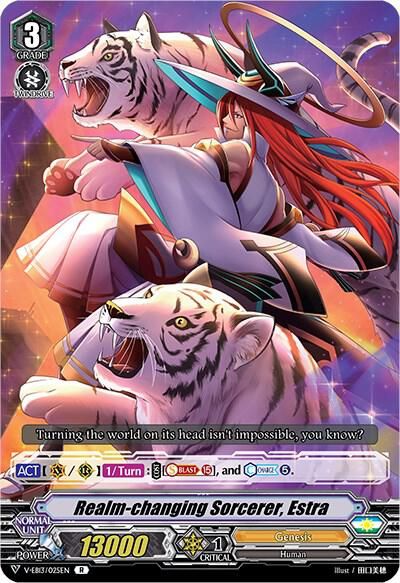 Realm-changing Sorcerer, Estra - V-EB13: The Astral Force (V-EB13) V-EB13: The Astral Force