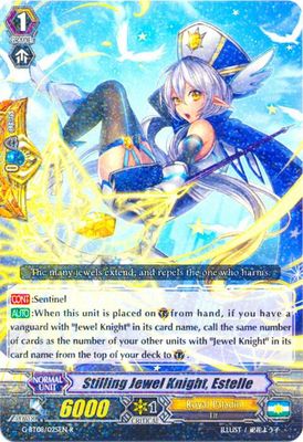 Stilling Jewel Knight, Estelle - G-BT08: Absolute Judgment (G-BT08) G-BT08: Absolute Judgment