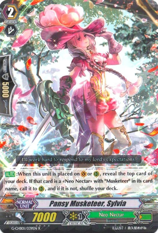 Pansy Musketeer, Sylvia - G-CHB01: TRY3 NEXT (G-CHB01) G-CHB01: TRY3 NEXT