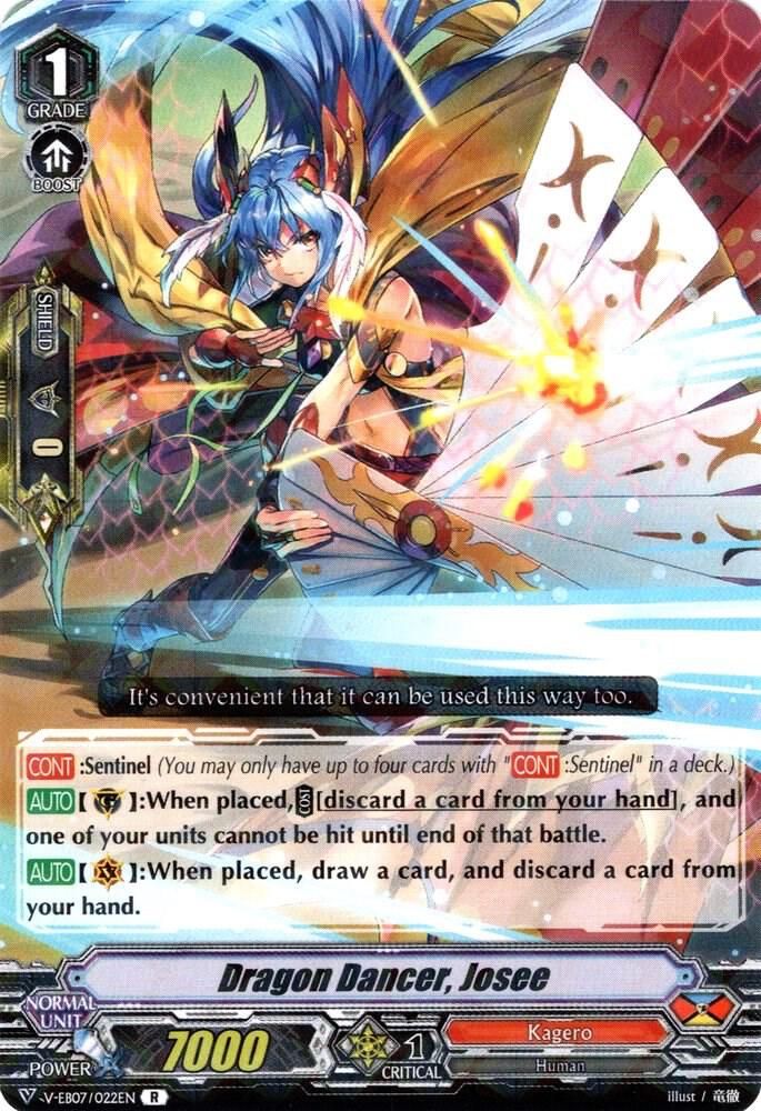 Dragon Dancer, Josee - V-EB07: The Heroic Evolution (V-EB07) V-EB07: The Heroic Evolution