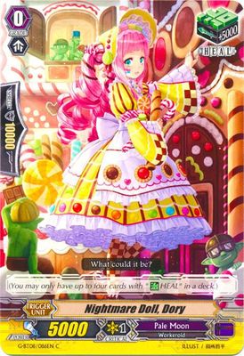 Nightmare Doll, Dory - G-BT08: Absolute Judgment (G-BT08) G-BT08: Absolute Judgment