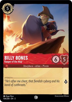Billy Bones - Keeper of the Map - Into the Inklands (3) Into the Inklands