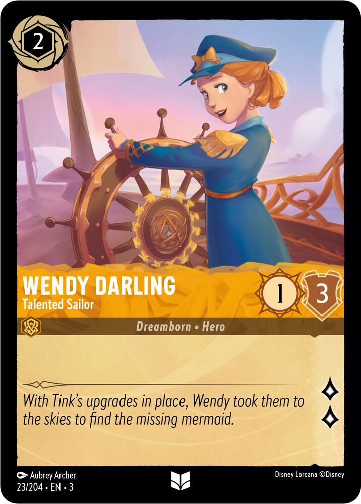 Wendy Darling - Talented Sailor - Into the Inklands (3) Into the Inklands