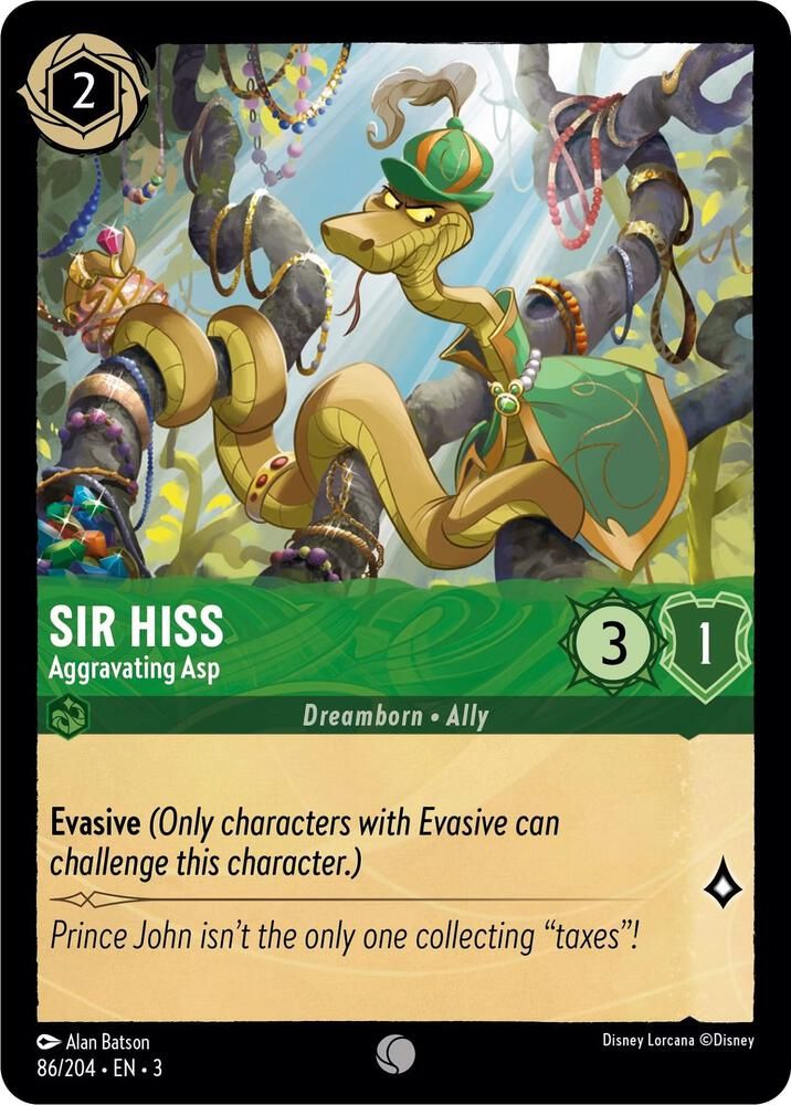 Sir Hiss - Aggravating Asp - Into the Inklands (3) Into the Inklands