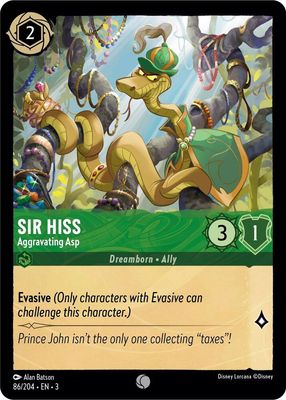 Sir Hiss - Aggravating Asp - Into the Inklands (3) Into the Inklands