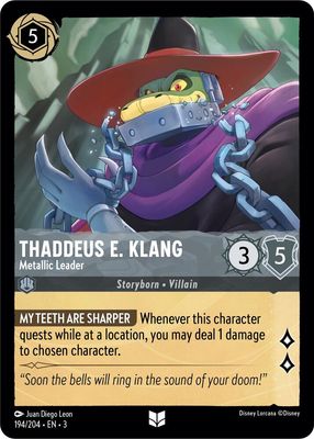 Thaddeus E. Klang - Metallic Leader - Into the Inklands (3) Into the Inklands