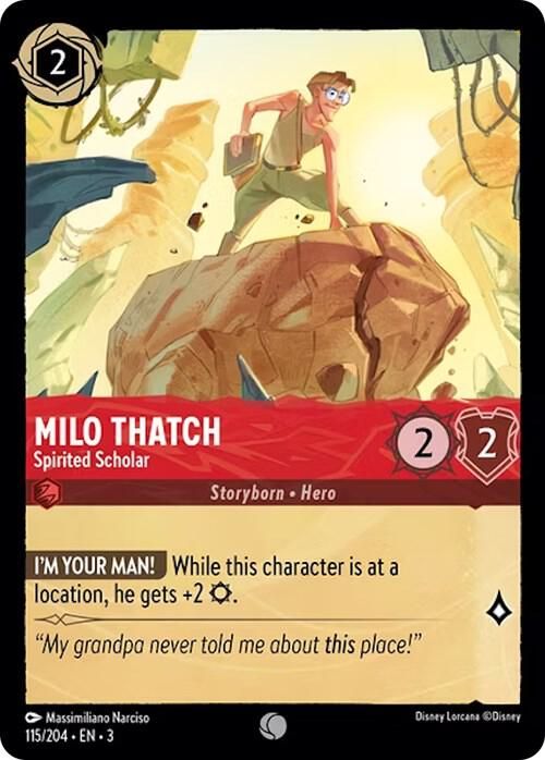 Milo Thatch - Spirited Scholar - Into the Inklands (3) Into the Inklands