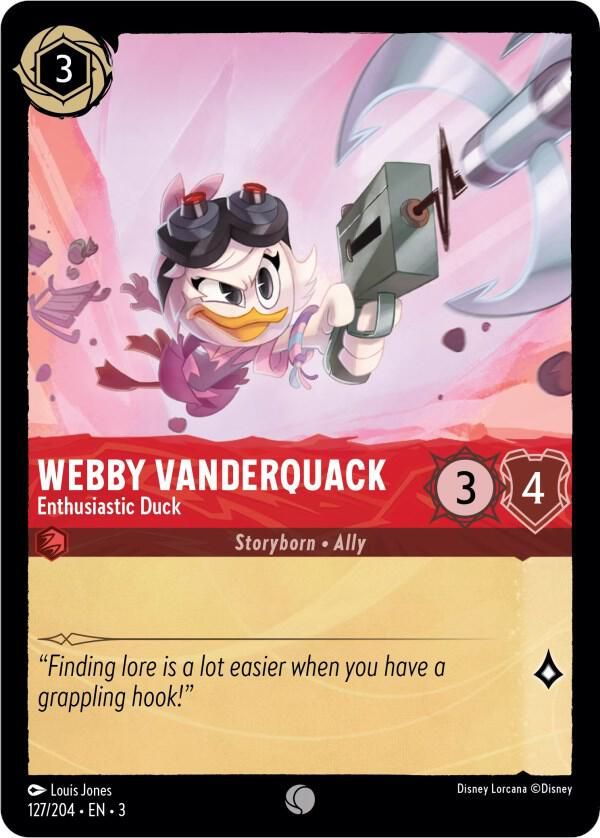Webby Vanderquack - Enthusiastic Duck - Into the Inklands (3) Into the Inklands
